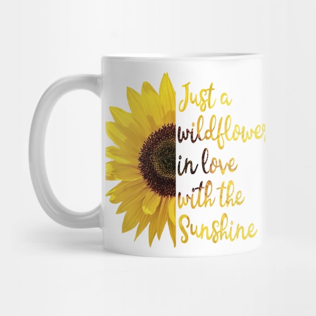 Just a Wildflower in Love with the Sunshine by wahmsha